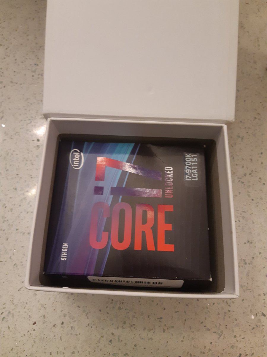 MrsDataTV_'s tweet photo. Hey my new processor  arrived 🤗🙋‍♀️🥰 https://t.co/wPalF5WVD7