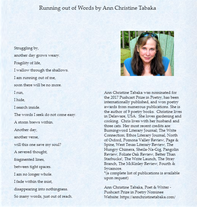 Ann Christine Tabaka (poet) tweet media