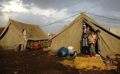 KatieTraining's tweet photo. Just heard from a young man on a camp in Dohuk, Kurdistan. He buried his dead child with his own hands.He and his wife are heartbroken. US$222m is needed to help millions of displaced Syrians and Iraqis survive winter.  Wars and any dispute need to be solved by #wordsnotweapons. https://t.co/GIdgeq4sBl