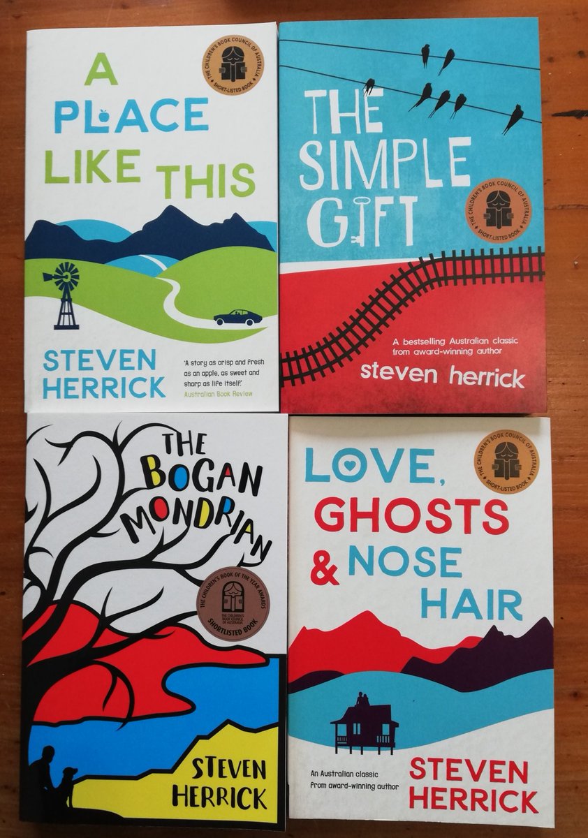 Pleased to take part in #AuthorsForFireys
Reply to this thread to bid.
Signed copies of four of my <a href="/TheCBCA/">The CBCA</a> shortlisted YA novels and your name as a character in my next YA novel (due 2021). Cheers