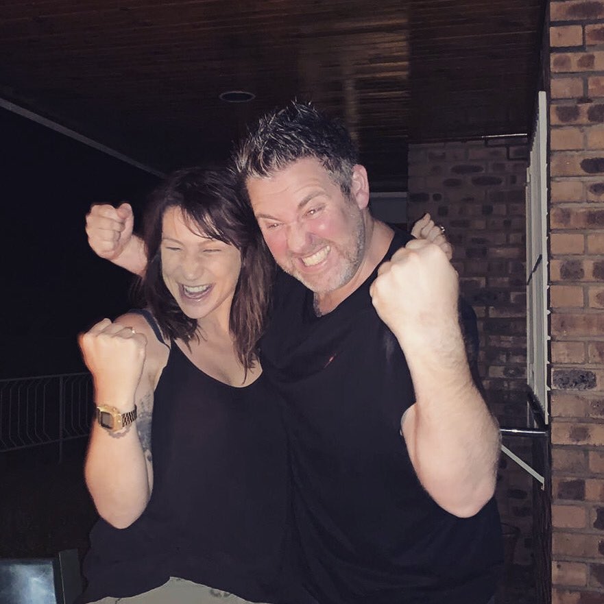 It’s midnight in South Africa and the ratings are in . . . 980k and 1.345 million combined!! Suddenly it’s all worth it!! #ImACelebrityAU