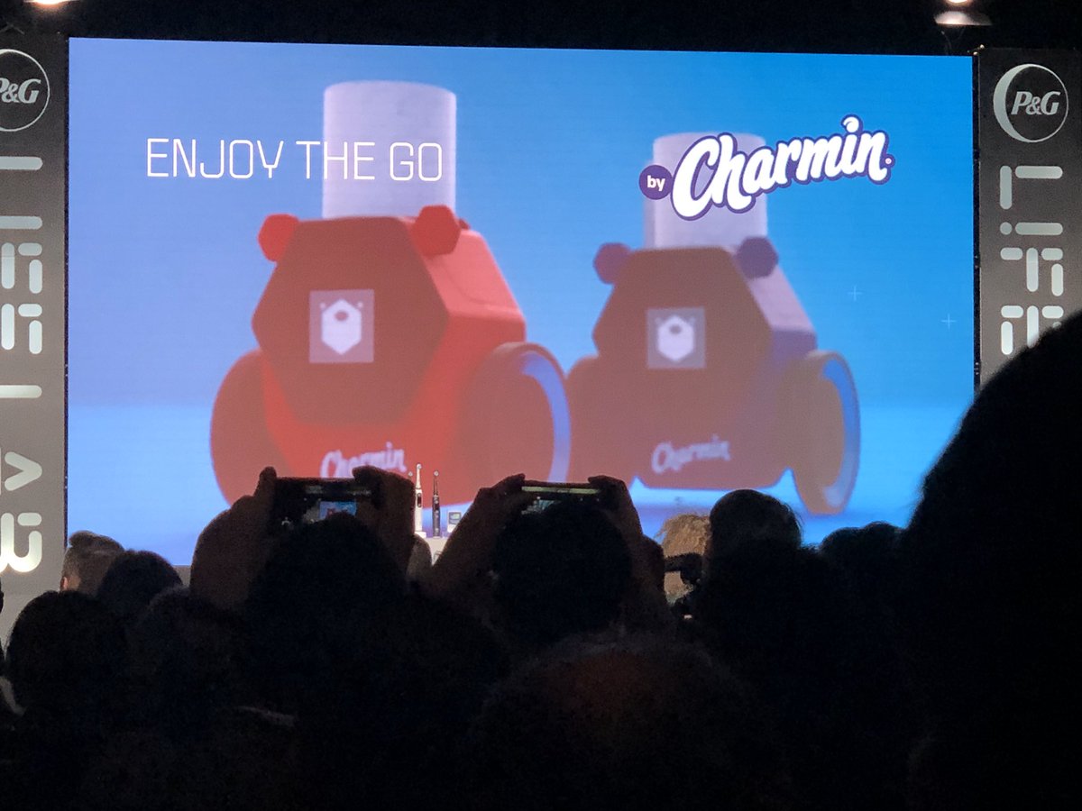 francieblack's tweet photo. @P&G @Charmin announces #foreverroll when #onthelu don’t get stranded #CES2020 given the rollbot paper fetcher is in research phase https://t.co/PX5VXO5U0R