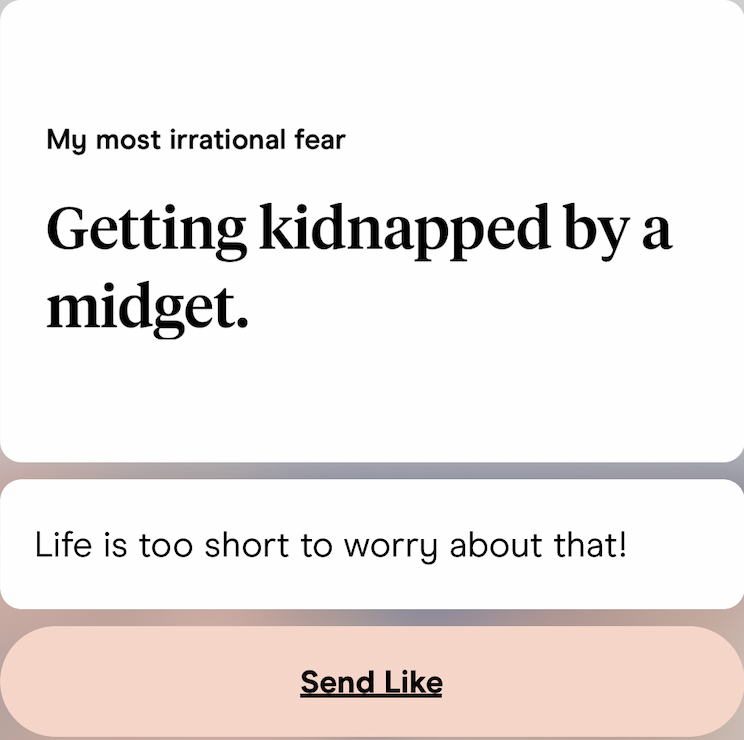 dating_unhinged's tweet photo. #dating_unhinged #hingedate #hingeapp https://t.co/BiZJLPpofZ