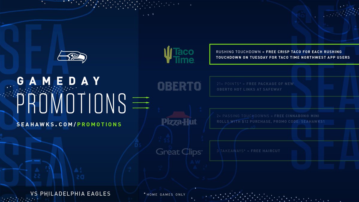 Seahawks Promotions tweet media