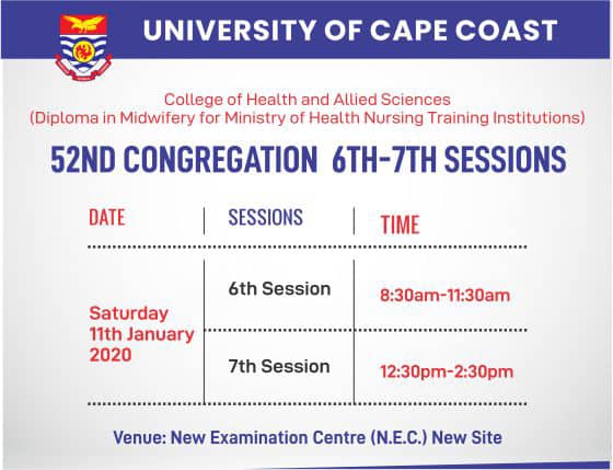 UCCGH_Official's tweet photo. You are cordially invited to the 6th and 7th Sessions of the 52nd Congregation. #UCC #CapeVars #UniversityofCompetitiveChoice #ucccongregation
More at... https://t.co/gvzWnvjuiP https://t.co/SKB8zGlFnW