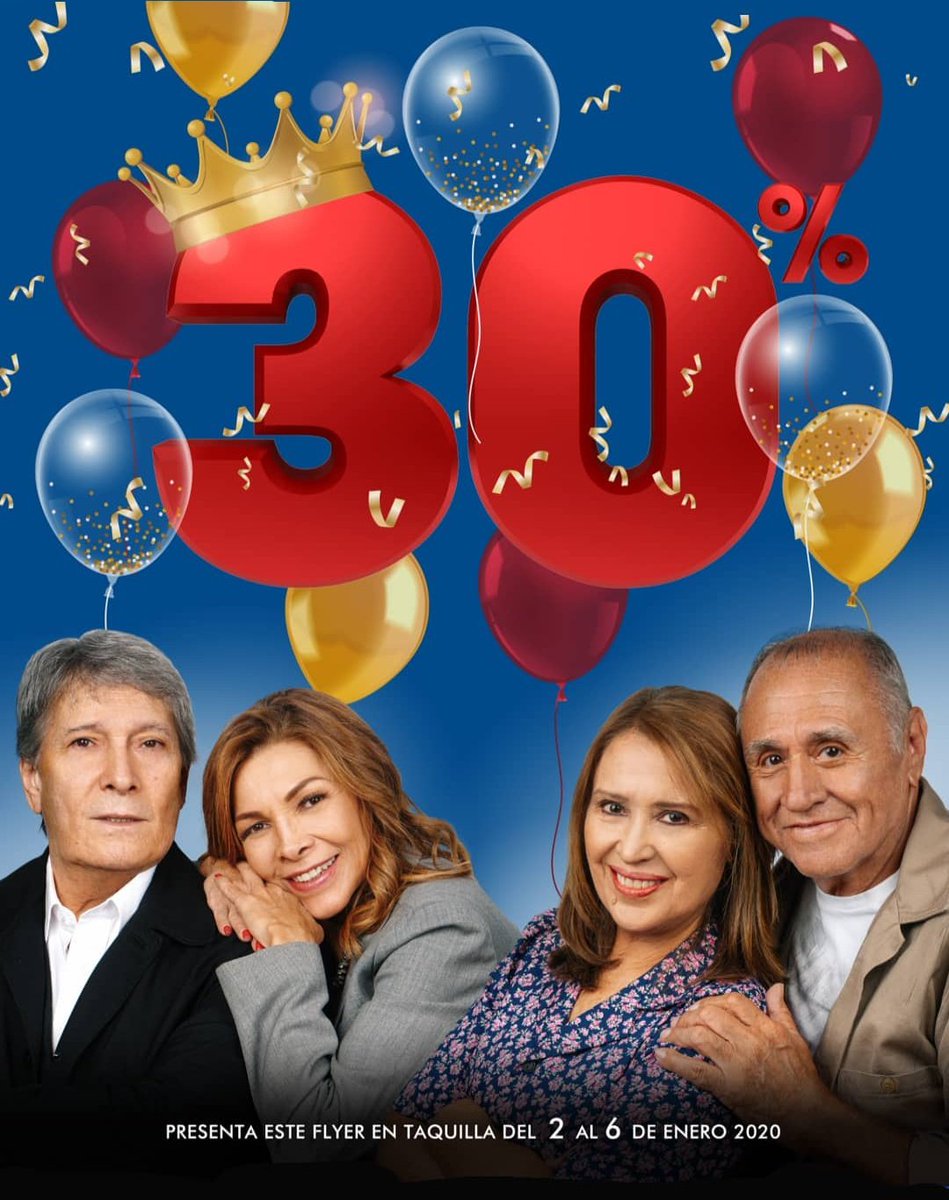 Recuerda que hoy celebremos esta rica tradición 👑👑 👑
Sólo presenta este flyer en taquilla. #RoscaDeReyes
#madeinmexico #2020ConTodo #ReyesMagos2020