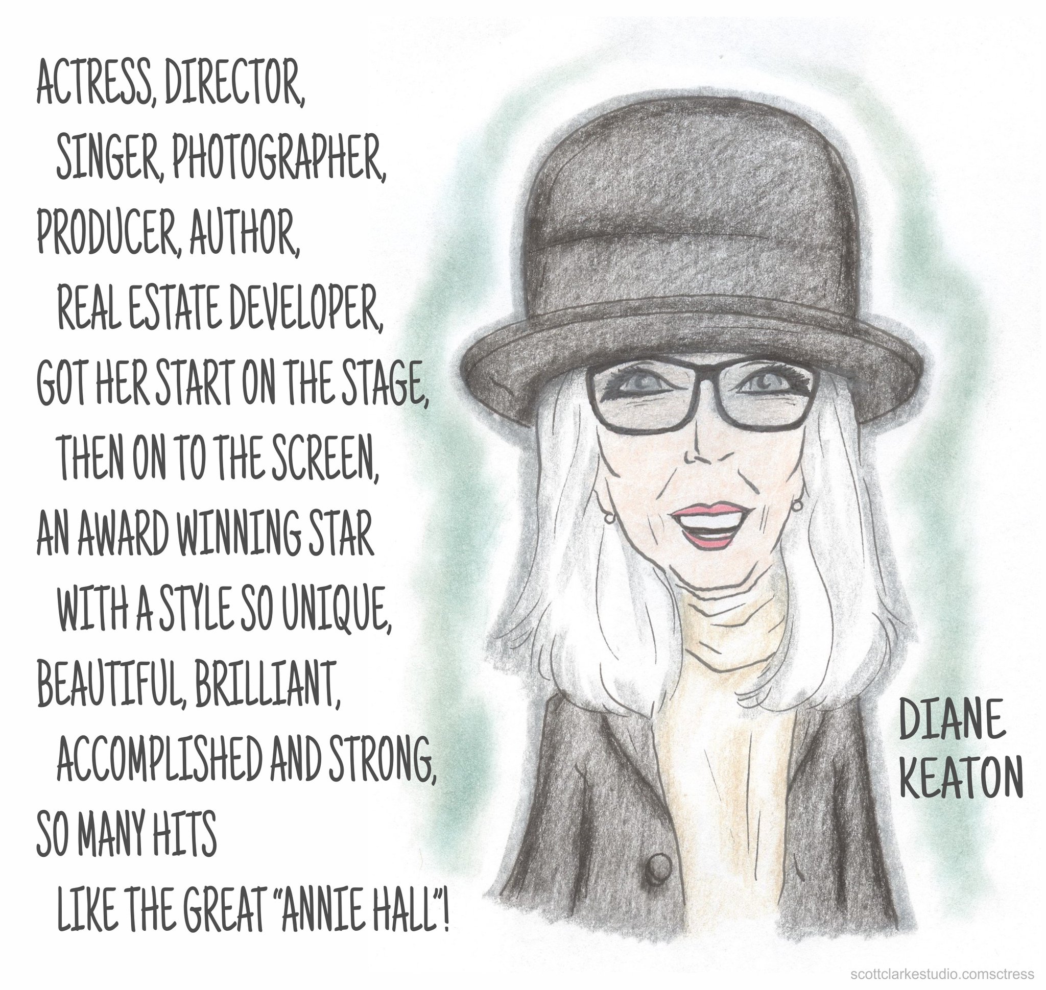 Diane Keaton-toon! HAPPY BIRTHDAY XO   