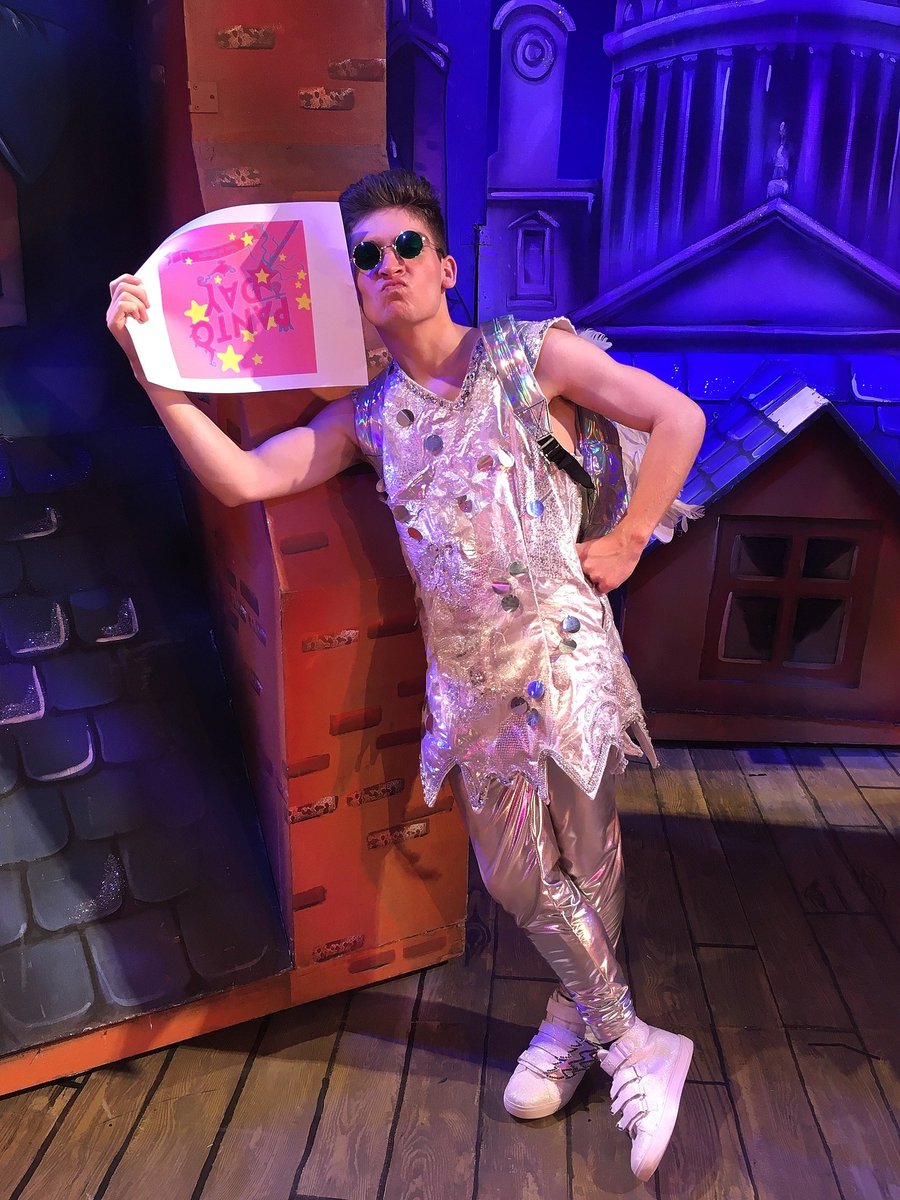 ollypike's tweet photo. Bravo @MoGoProductions for an awesome production of Peter Pan at @CapitolHorsham - Apart from multiple appearances from Donald Trump my favourite thing was your gender neutral Tinkbell! Thank you for this choice #RepresentationMatters 🙌🏻💙 https://t.co/8JDzjGBPfz