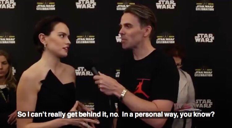 PersonaGambit's tweet photo. @znilamart @DiscussingFilm No one likes reylo, not even Daisy &amp; Adam ❤️ #BenIsDead #thankgod https://t.co/2C1SibEAxw