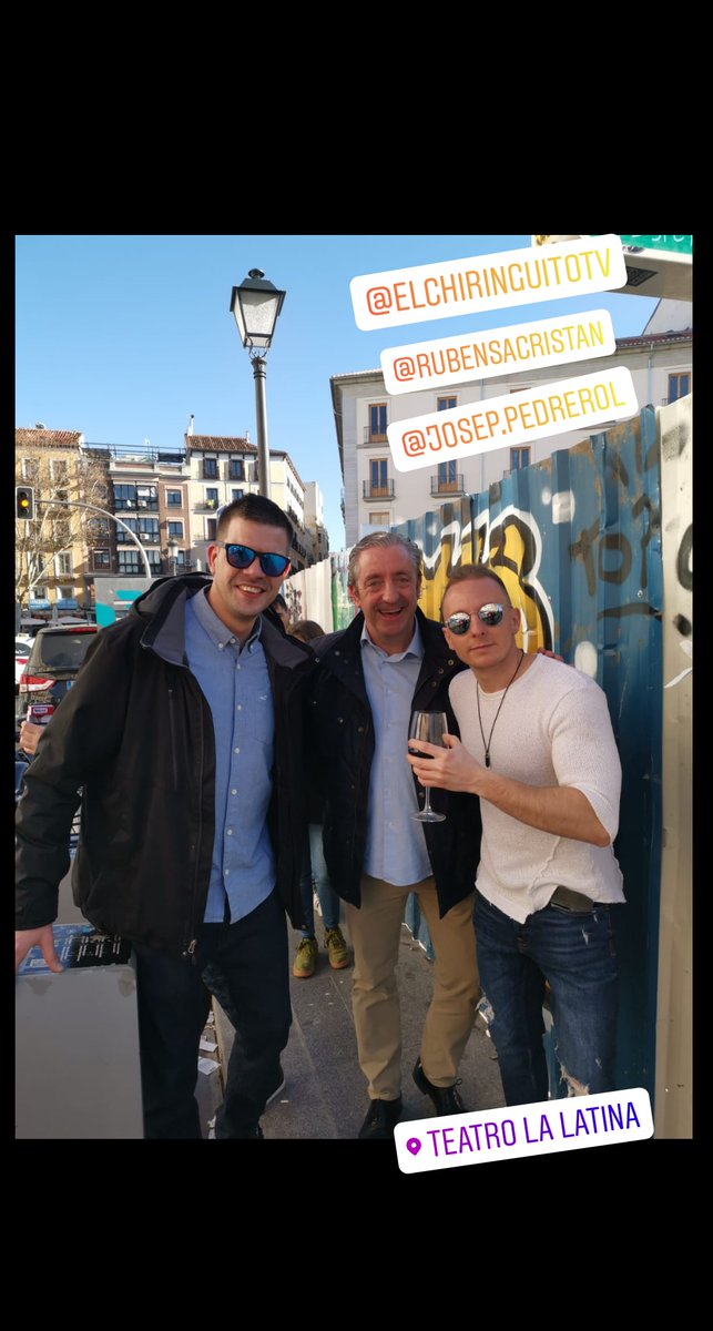 GUILL3_MW's tweet photo. #ElChiringuitoDeMega muy grande @jpedrerol hoy en la Latina, manda un saludo https://t.co/QJO4rMPaYo