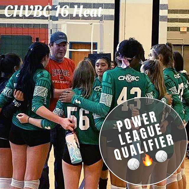 CHVBC's tweet photo. #CHVBC 16 Heat are the fourth CHVBC team to qualify for the GEVA Power League!!! The team finished first in their pool, sealing their entry with wins over Legacy and CORE. #4down1togo π₯ππ₯π https://t.co/XS1bCGWPbE https://t.co/3nOZ3hgQpM