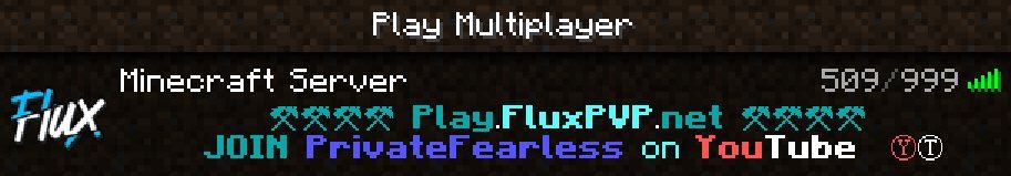 TeamFluxMC's tweet photo. 509 PLAYERS ONLINE! Thank you everyone. Classic Skyblock releasing this Saturday, 3PM EST! UHC updates also in the works.... https://t.co/wx6Bxlf4iM https://t.co/XBsHrRp7IY