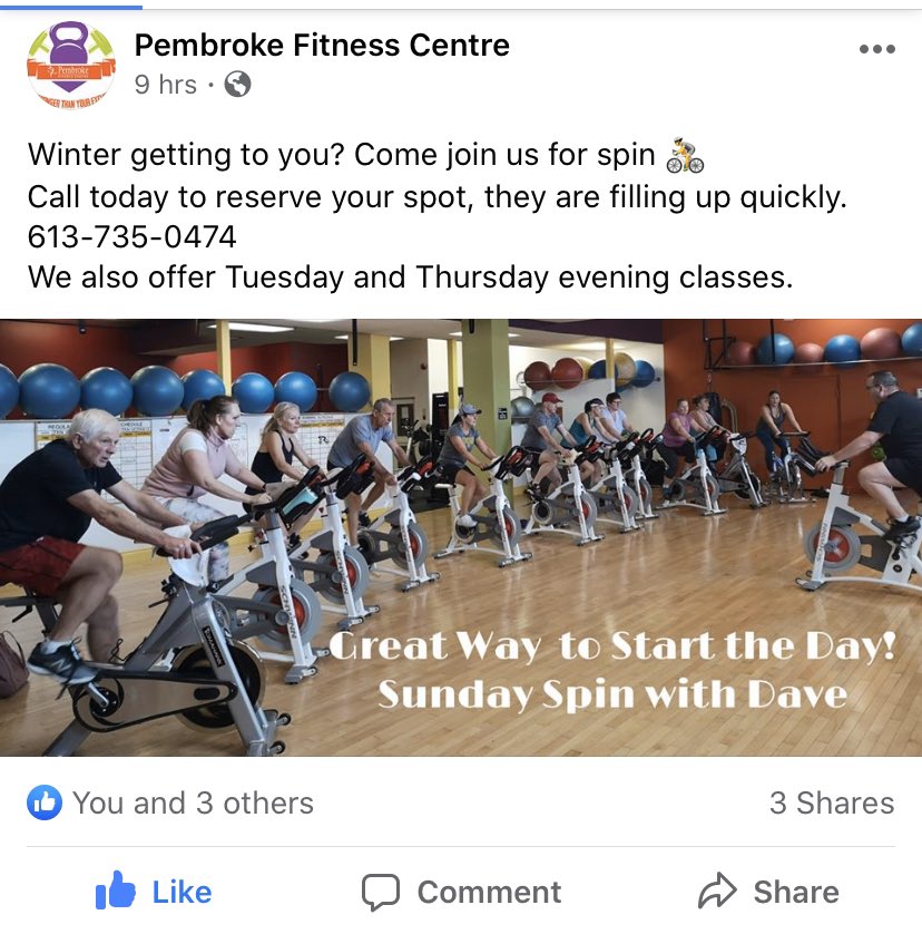 sunday spin class