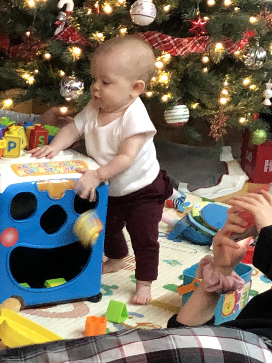 morgan_mastro's tweet photo. can someone please tell my baby to slow down ?! HOW IS SHE PULLING HERSELF UP TO STAND ALREADY 😭 ( i apologize for the terrible photo quality ) #littlelexi #7monthsold https://t.co/HIxrD4IyuX