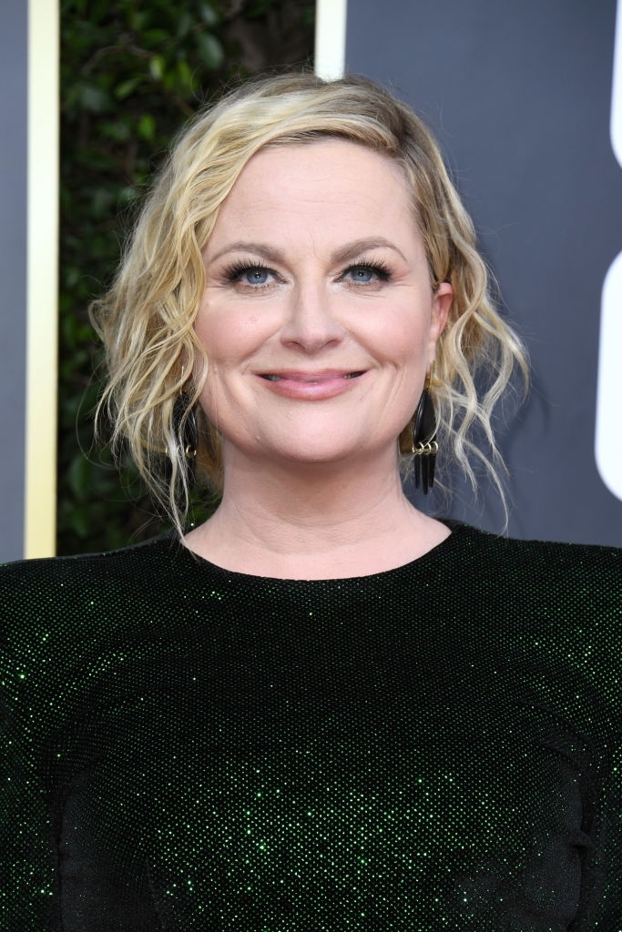 sinnamonrolled's tweet photo. Amy Poehler attends the 77th Annual Golden Globe Awards #POEHLERBEAR #goldenglobes2020 https://t.co/7cUzopV5Co