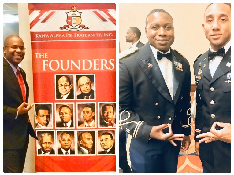 RooseveltEsq's tweet photo. Happy Founders’ Day! 👌🏿💎♦️ Since 1.5.11, @kapsi1911 has  committed to Achievement in every field of human endeavor, including law (my passion) &amp;  military service. 
 
God bless, brothers all &amp; God bless America!

#Nupe #ΚΑΨ #φνπ #Achievement #FoundersDay #Kappa109 #ArmyStrong https://t.co/JdNa2OpCd8