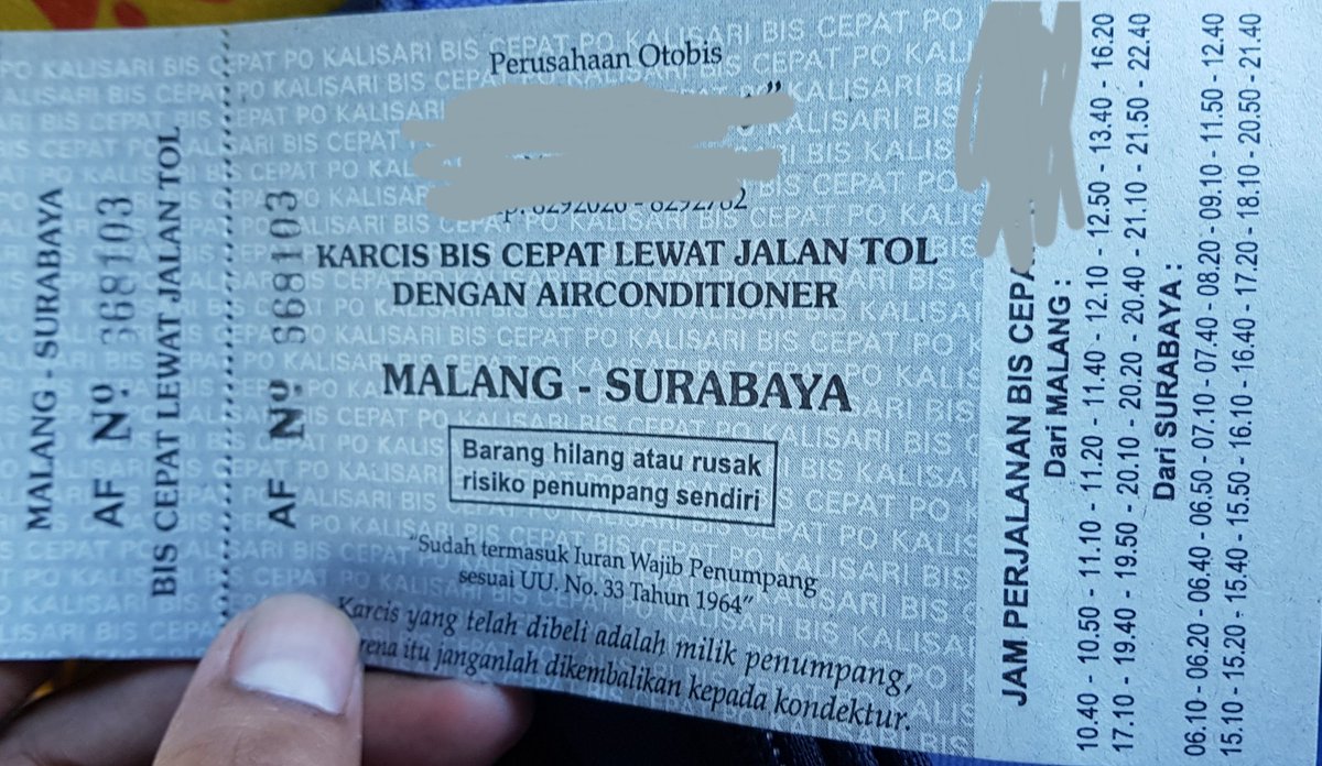 easybensin's tweet photo. Maybe the bus company just want to save more on ticket printing, but as we can see, NO PRICE written here. Our customer will not see such things,price transparency with good quality fuel will come along https://t.co/xL50HUtc4E #digitalforward #oilandgasmillennialstyle https://t.co/ClHPKtEGZb
