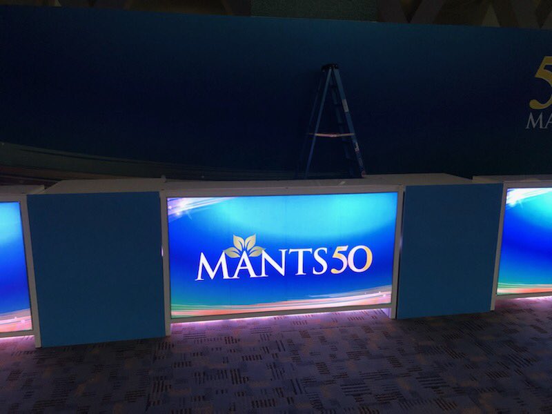 MANTSBaltimore's tweet photo. Set up for #MANTS2020 is moving along! https://t.co/ZUwnflSREW