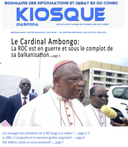 ftrtech's tweet image. Votre hebdo edition Kiosque - diaspora sur les informations et débat en RD CONGO du 5 janvier 2020:
Télécharger sur : 
ftr-tech.com/kiosque/editio…