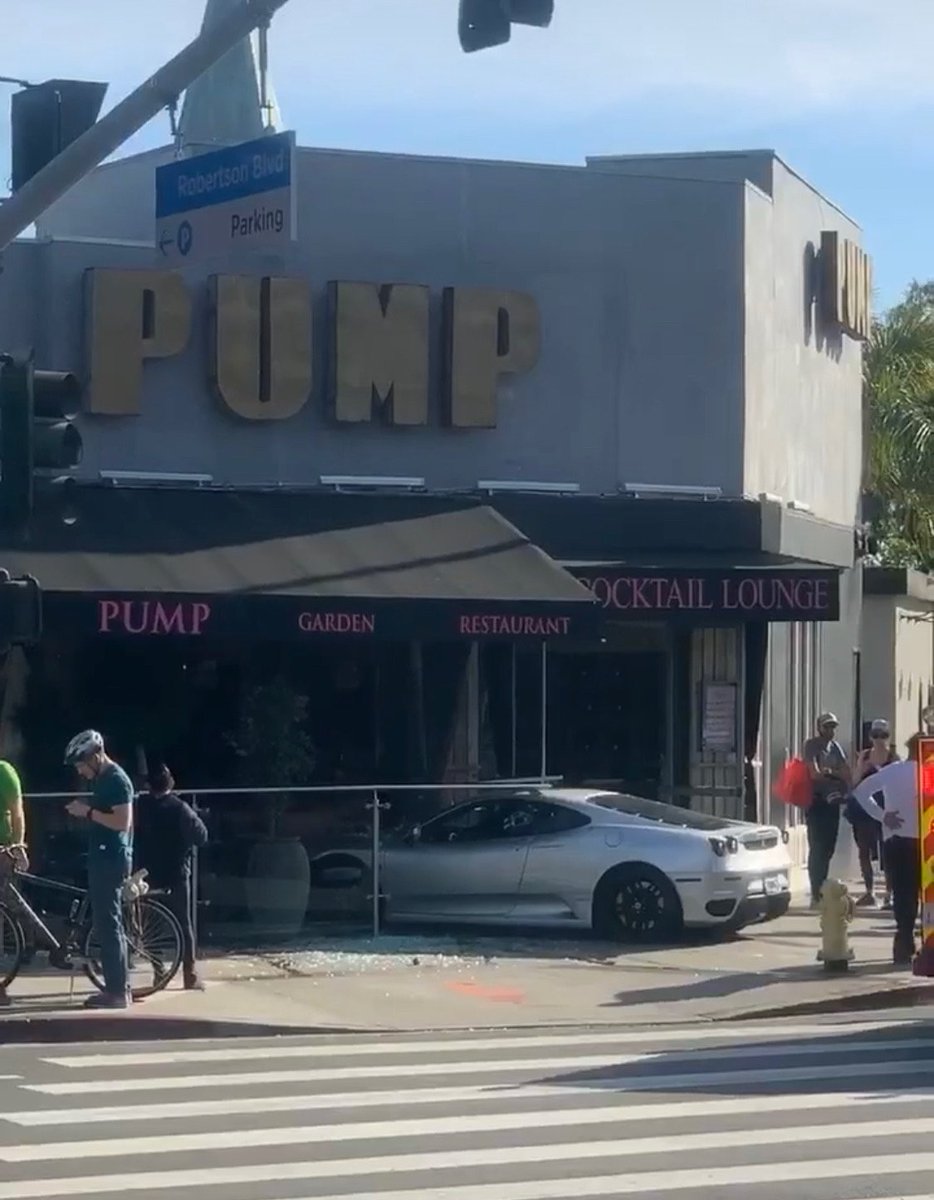 No. We are not a Drive-Thru. Thank God no one was hurt.