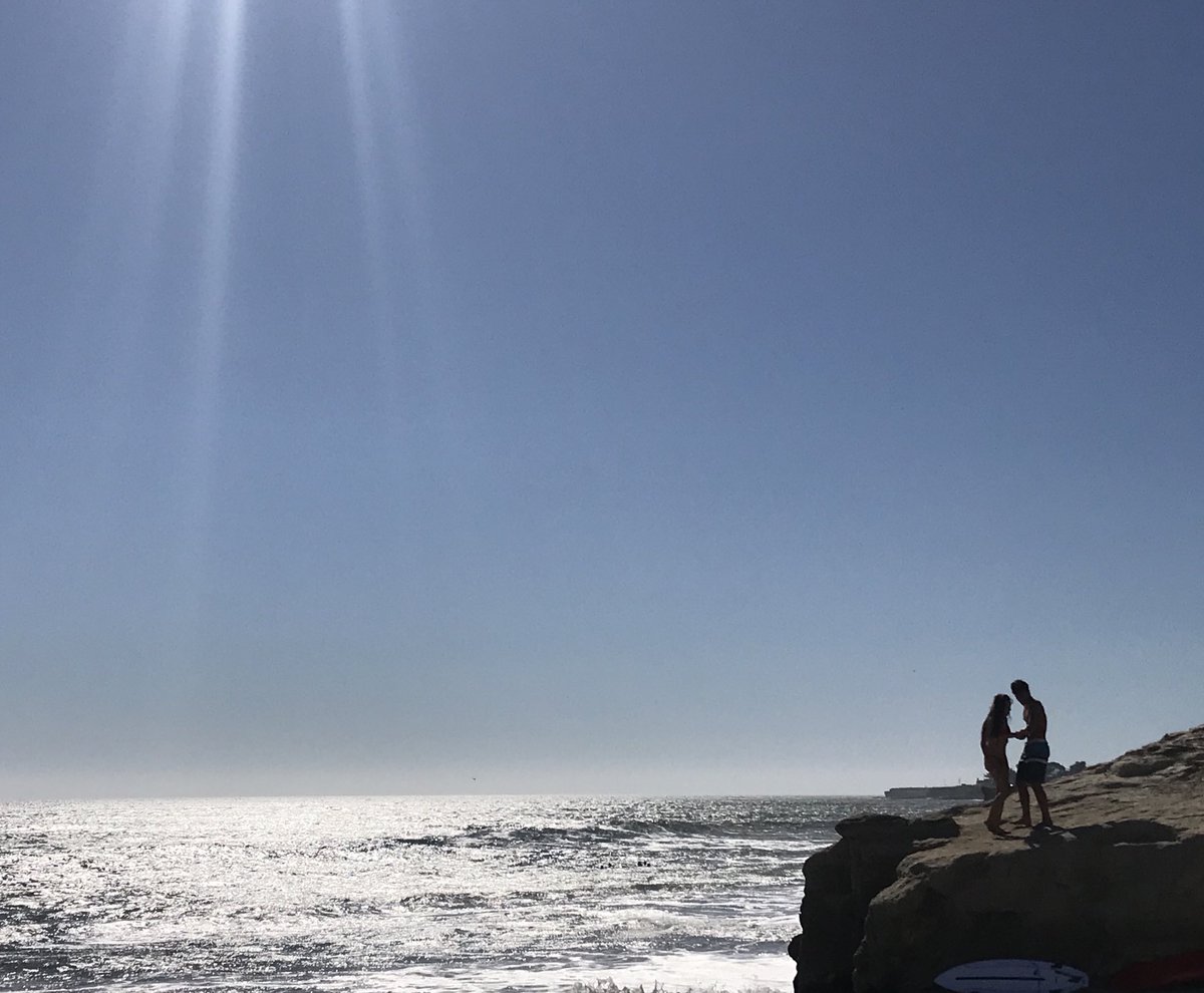 DogsCruz's tweet image. A guy and his girl at Dog Beach. #love