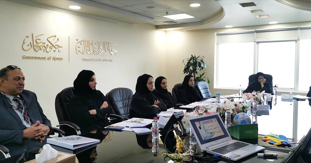 ajaudit's tweet photo. جهاز الرقابة المالية بعجمان ينظم دورة تدريبية بعنوان افضل الممارسات في إدارة التطوير والتحديث الإداري https://t.co/F9MB3ZXO62