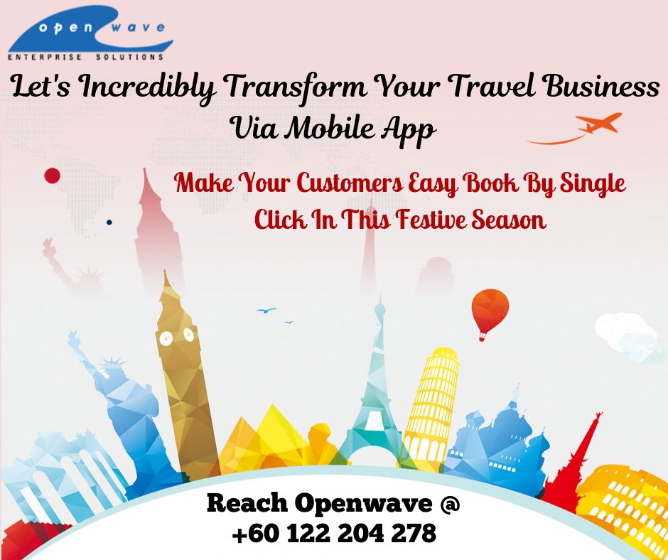 Farhana_Rayzal's tweet image. To Make Best #TravelMobileAppDevelopment, Get Free Quote From #Openwave @ bit.ly/2pz1jZo

#TravelApp #TourTravel #TourMobileApp #MobileApp #MobileAppDevelopment #HireMobileAppDevelopers