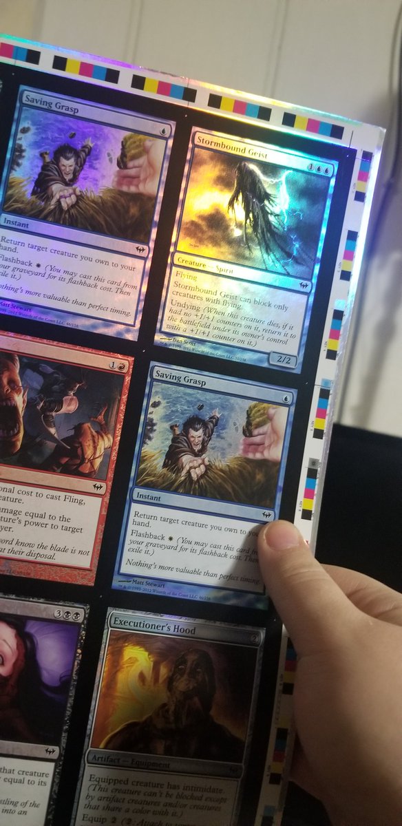 kryptidcreative's tweet image. Know anyone super into #MagicTheGathering? Looking to sell this uncut foil sheet.