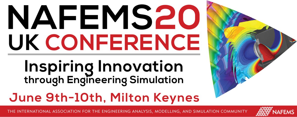 NAFEMS's tweet image. Call For Papers - The UK #SimulationCommunity will come together in Milton Keynes between the 9th and 10th of June. Presentations are welcomed from across all industries and every domain engaged in engineering analysis and #simulation. ow.ly/W9SE50xMh9b Be a part of it!