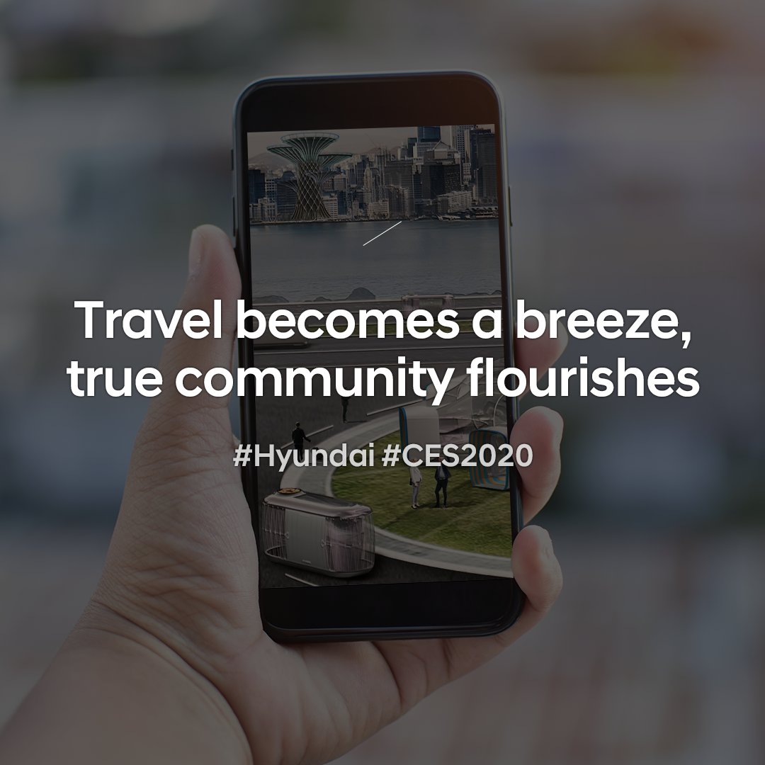 Hyundai_Global's tweet photo. What do you call the place at the intersection of air and land travel? 
We’ll show you where the two community forms at CES 2020.

#Hyundai #CES2020 #HyundaiPressEvent #UAM #PBV #HUB #FutureMobility #SmartMobility #Solution #Technology #HumanCentered #FutureMission #ComingSoon https://t.co/2RhPCkItHR