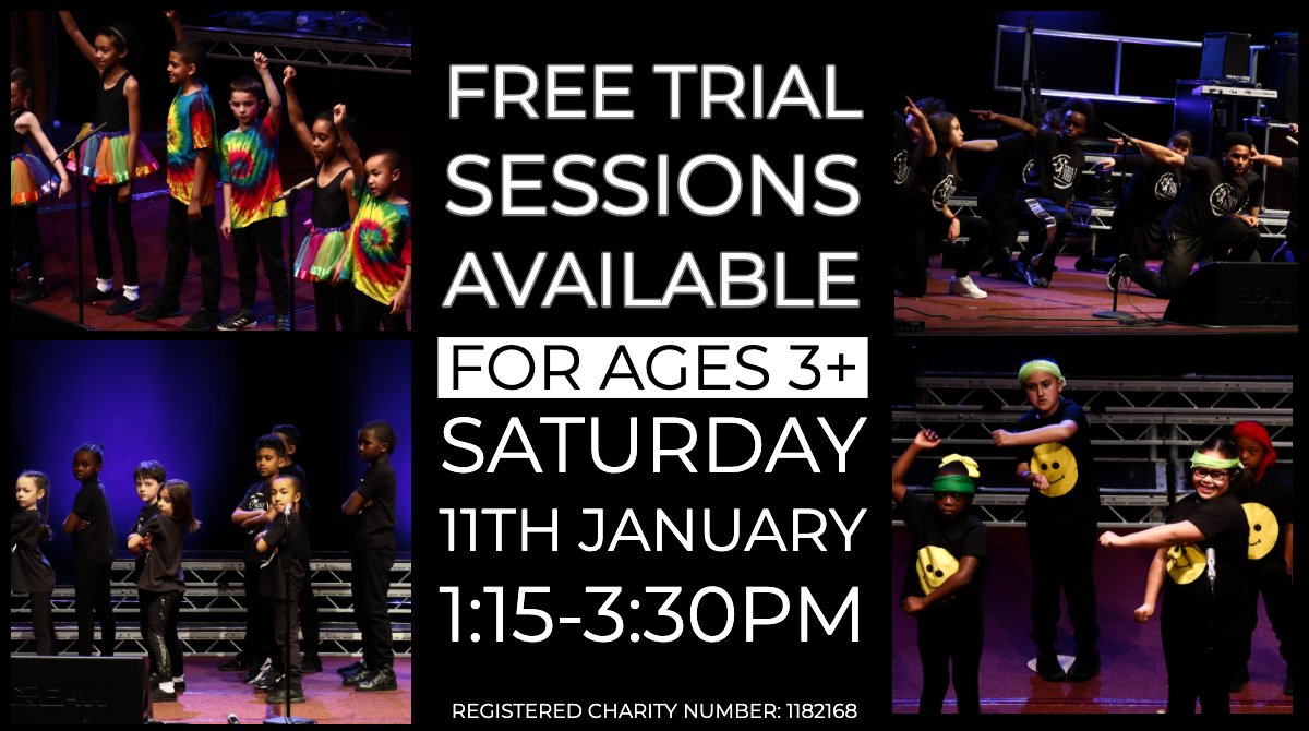 West London Performing Arts Academy (@wlpauk) on Twitter photo RT 🔄 Pass this information on to family members & friends.
SING | ACT | DANCE
We have FREE trial sessions available
This Saturday 11th January
#Northfields #Ealing
1:15pm - 3:30pm
For children aged 3+
Book here: westlondonperformingartsacademy.com/saturday-class…
Message us if you have any questions. RT 🔄 Pass this information on to family members & friends.
SING | ACT | DANCE
We have FREE trial sessions available
This Saturday 11th January
#Northfields #Ealing
1:15pm - 3:30pm
For children aged 3+
Book here: westlondonperformingartsacademy.com/saturday-class…
Message us if you have any questions.