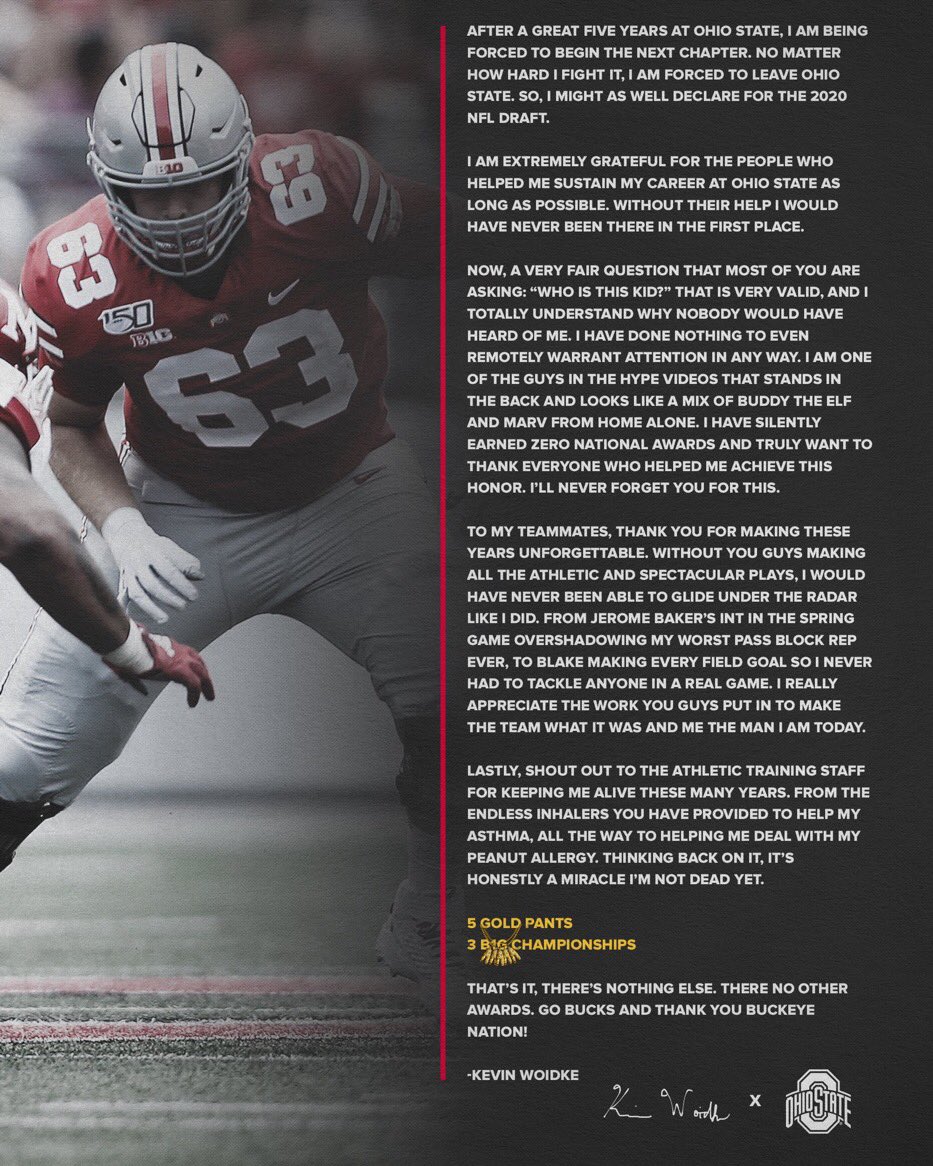 You gotta read this 😂 This is why linemen are the best! <a href="/kwad941/">Kevin Woidke</a>