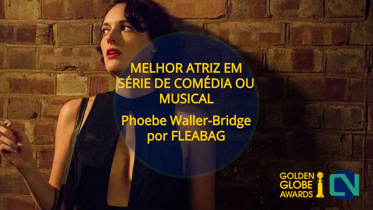 categorianerd_'s tweet photo. Phoebe Waller-Bridge recebe o Globo de Ouro de Melhor Atriz em Série de Comédia ou Musical, por sua performance em "Fleabag". https://t.co/NY6fmUAiaI

#GlobodeOuro #GoldenGlobes https://t.co/7r1KOQXQMf