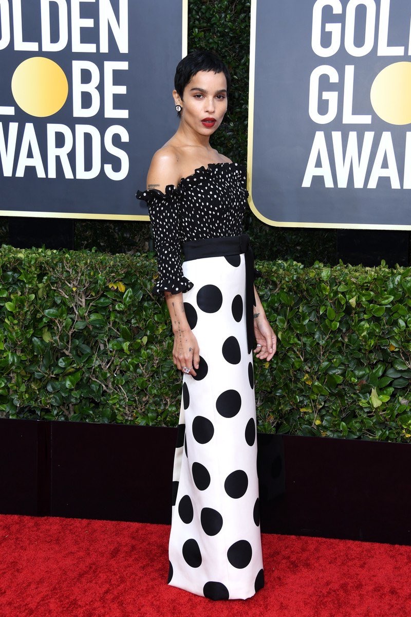 bestofzoe's tweet photo. zoë kravitz at the golden globes (2020) https://t.co/furFOlBbLX