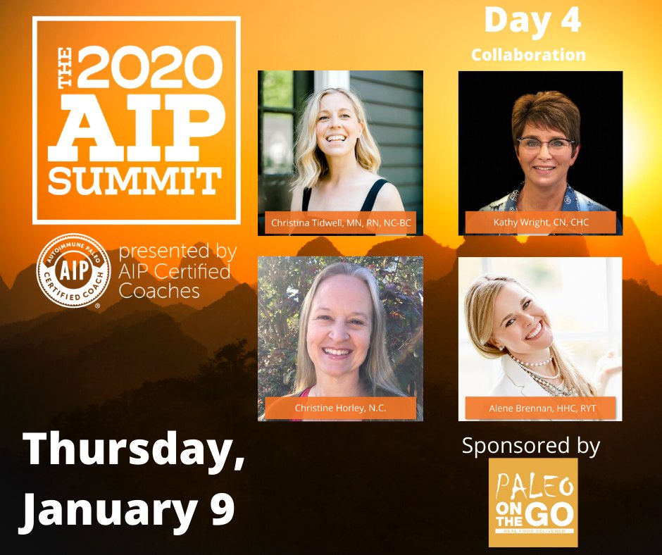 DrEddyClinic's tweet photo. RT @AIPRecipes: Sign up NOW so you don't miss out on the 2020 #AIPSummit! Watch for FREE Jan 6-12 or own it AND Bonus Material!
https://t.co/jUfAzAqjhP #affiliate
#ChronicIllness #autoimmunedisease #healingdiet #aipcoach #FunctionalMedicine #MealPlan #… https://t.co/bBcu7vaXLL