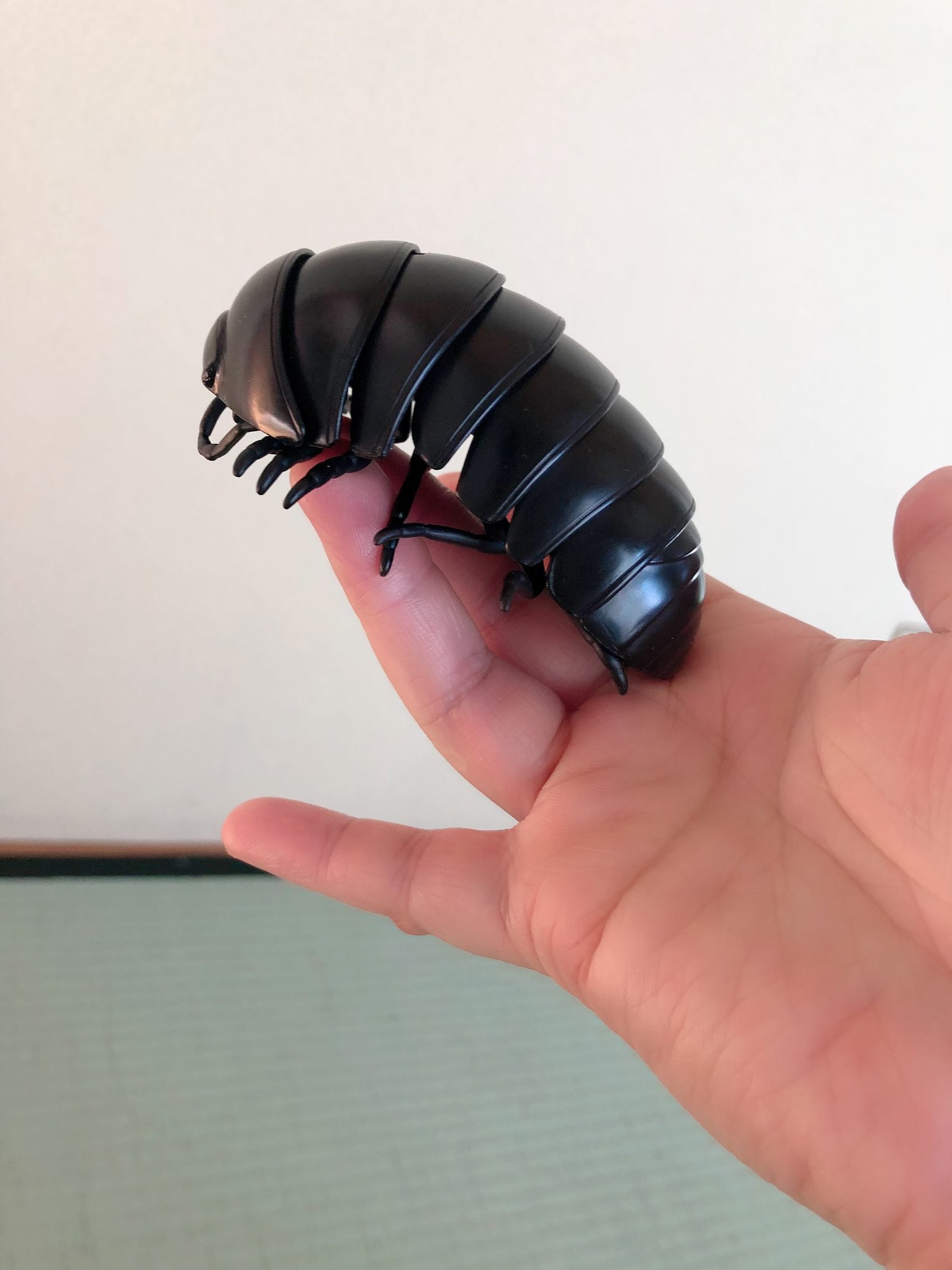 仔鹿リナ 巨大ダンゴムシ 500円ガチャで小4が買ってきて 寝るときもお風呂のときも ずっと持ってる 動きませんが丸くできます ダンゴムシの体ってあらためてよくできている うつくしい 飽きないのわかる T Co 9cedvm6qx3 Twitter