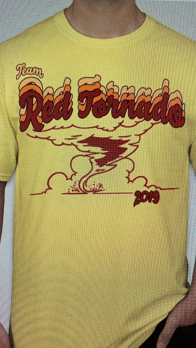 pt4mu's tweet photo. Order your Red Tornado shirt today!  All proceeds benefit the Backpack Program!  Red Tornado Night is February 18!

https://t.co/tIkG93w5vw… https://t.co/am7rSAogYx