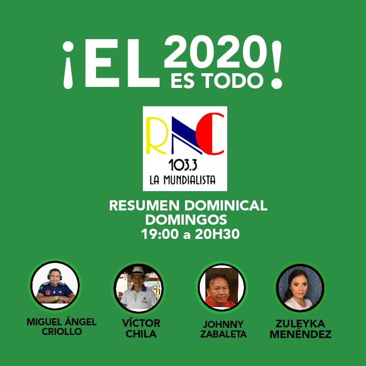 zuleykamenendez's tweet photo. #ResumenDominical por la @RNC1033 ⚽️‼️ https://t.co/TgHWTHKnK1