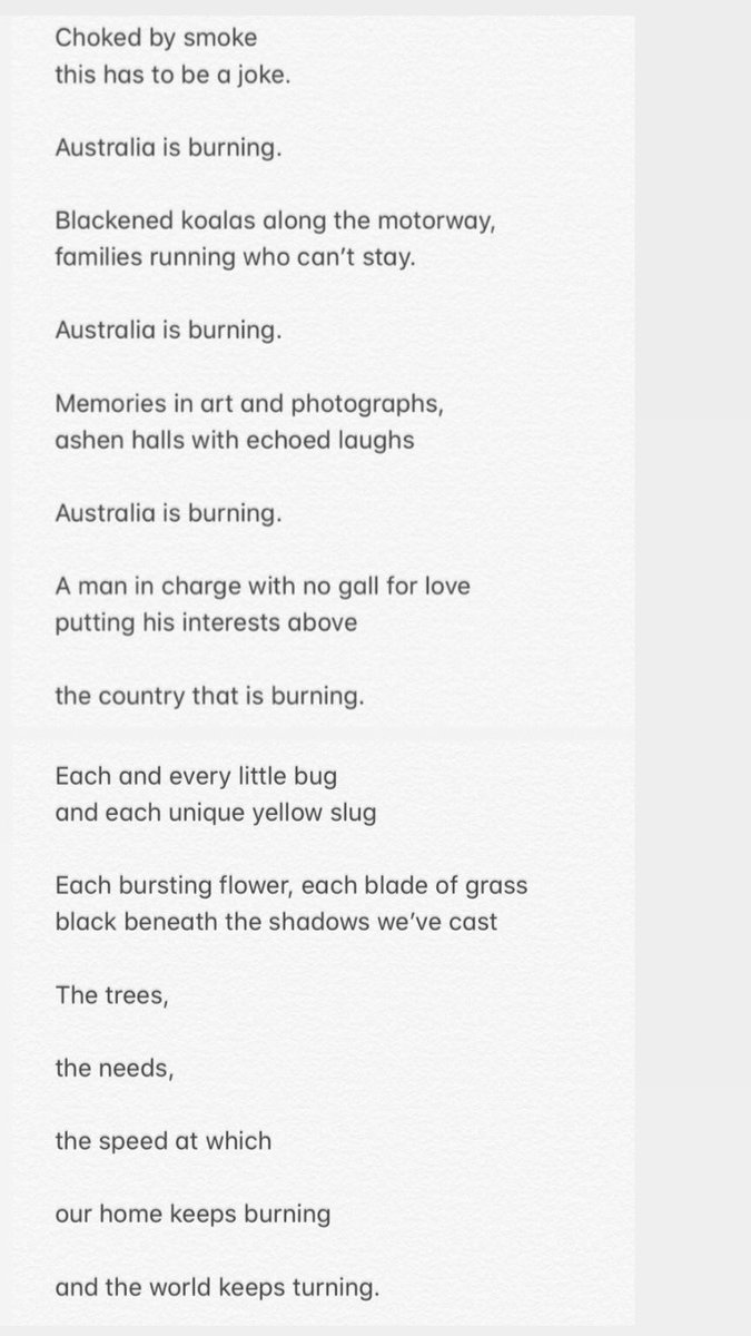 #AustralianBushfire #poem #australia #AustraliaOnFire #australiafire <a href="/shawn_hamman/">Shawn Hamman</a>