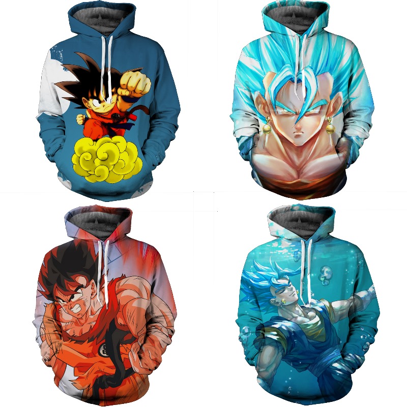 Dragon Ball Z 3D Hoodies (5 Models)  #anime #manga #cosplay anime.alidropship.com/dragon-ball-z-…