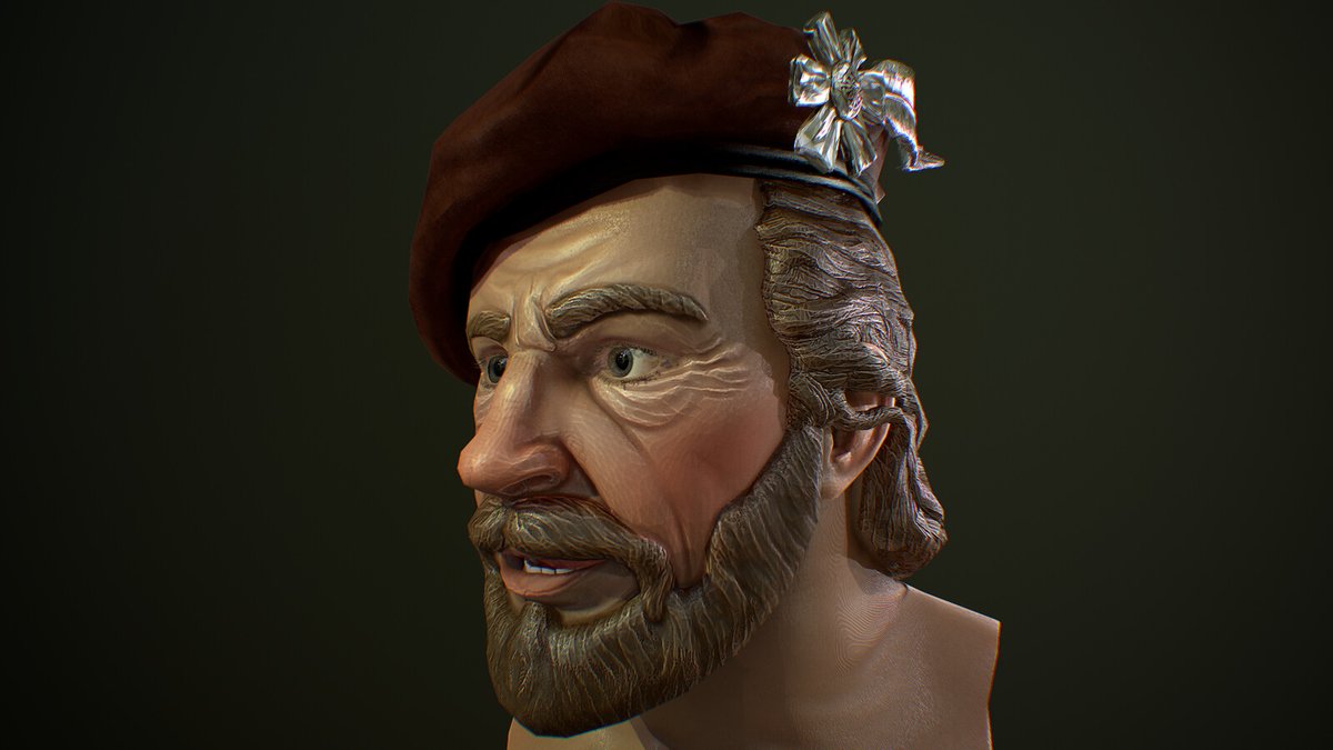 Scorpion3Dcom's tweet image. retopo, low poly, textured, rigged head for VR application, testing lip sync for Lithuanian language.
Eyelashes changed to little bit mo...