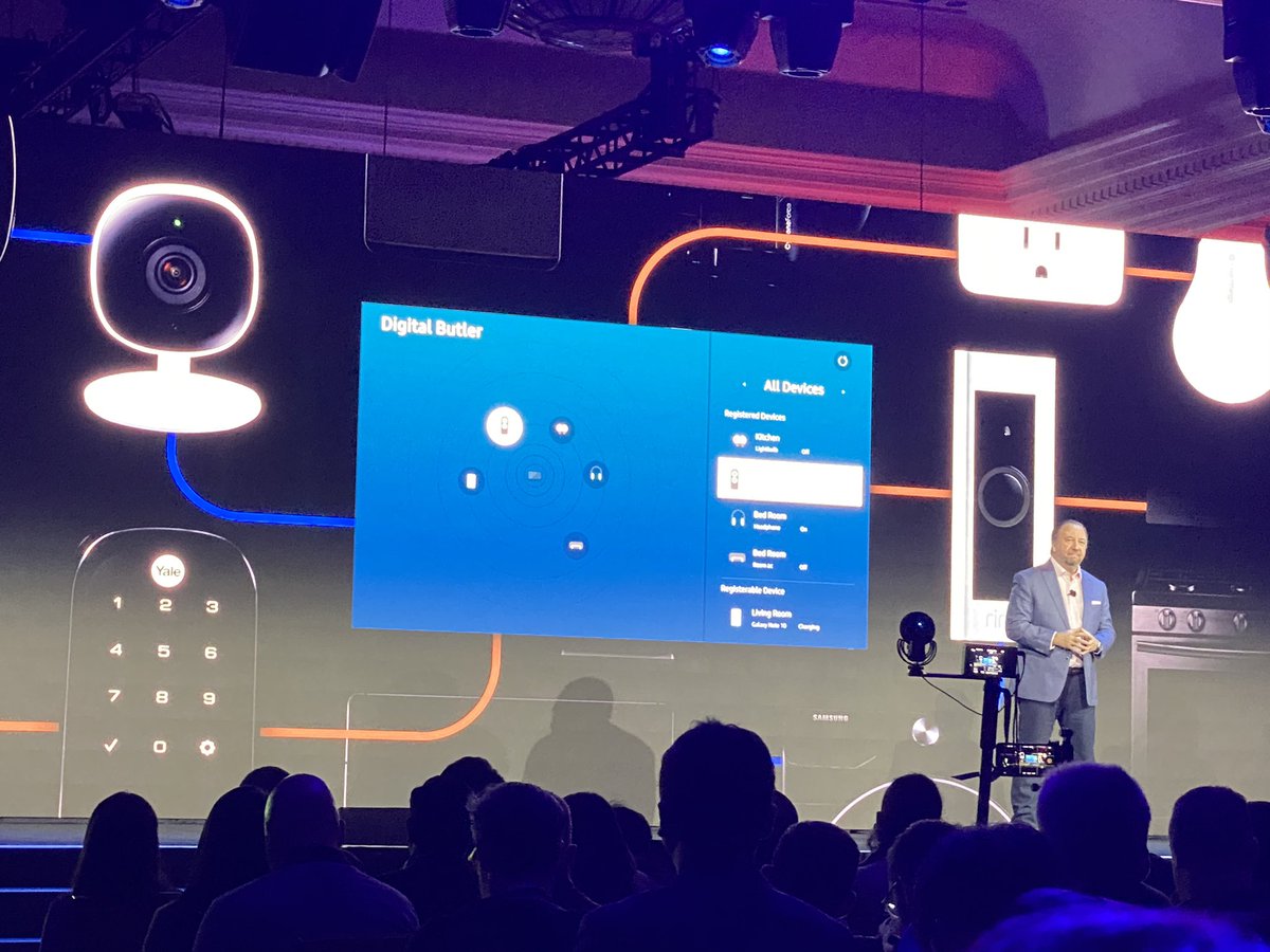 caro_milanesi's tweet photo. #Samsung Is launching a #DigitalButler that helps you control legacy non-smart devices as well as the smart ones through one dashboard #CES2020 #FirstLook https://t.co/vzwvzqhdwr