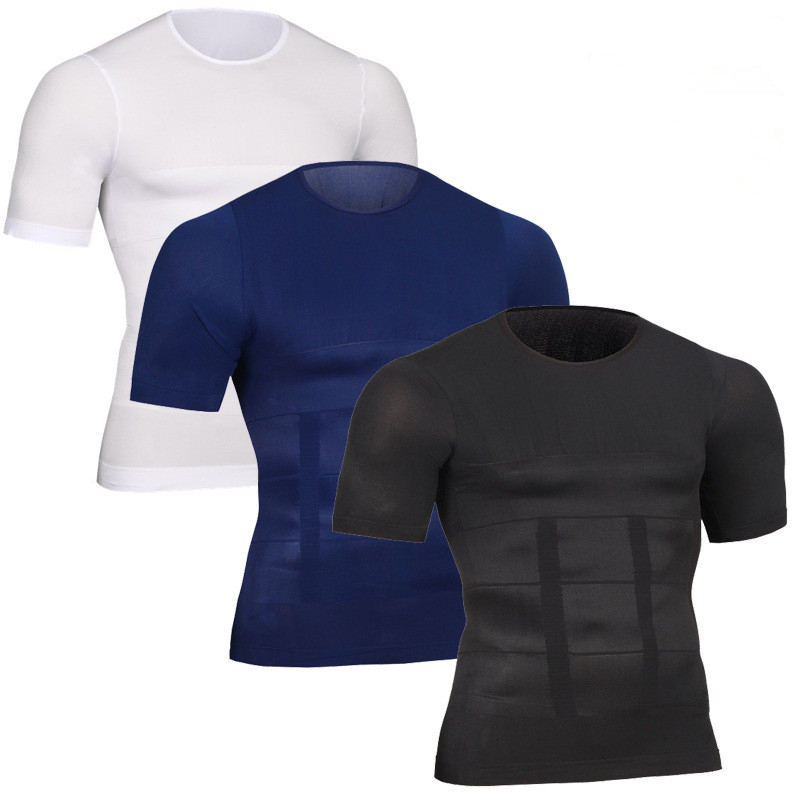 shoplatetonight's tweet image. For men 👬🤼‍♂️who are interested in a shapewear or body shapers to improve the look of their waist or chest, the MEN'S COMPRESSION BODY BUILDING SHIRT is exactly what you need!👕👕👕✴️✴️✴️⁠
💥💥💥 Hurry! Grab it now:  bit.ly/2PwrWN6⁠
⁠
#mens #fashion #compressiontshirt