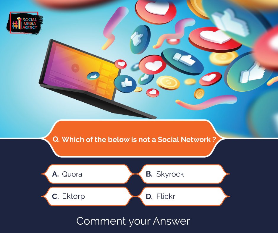 SMA_anand's tweet photo. Quiz
Comment Your Answer
#quiz #nationalcalender #vikramsamvat #questions #answer #gkquiz #fun #socialmedia #facts #likers #opinions #ask #switchkeysocial #socialmediaagencyanand #switchkeysolutions #anand https://t.co/X1Rd5JyKAs
