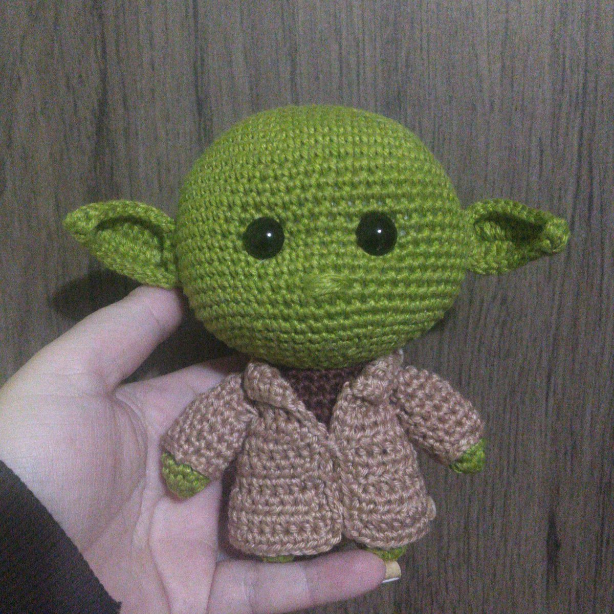 lilithbalbin's tweet photo. Yodinha disponível a pronta entrega. 

Envio para qualquer lugar do Brasil. 

Amigurumi 100% algodão com enchimento antialérgico. https://t.co/sbZyunE8IH