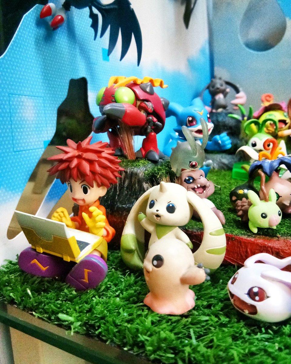 _furiren's tweet photo. Moumantai 😆 #Digimon #DigimonAdventure #DigimonAdventureTri #Digicolle #Megahouse https://t.co/Ebvy1Qq4re