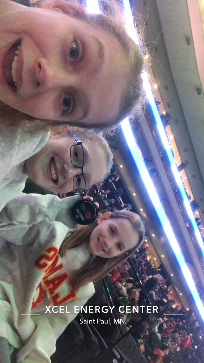 jones_clint's tweet photo. @DerekAllenRyan Thank you for flipping a puck over the boards for my daughter after warm-ups. You made her day! And great goal in the shootout! https://t.co/wf3nNuBC9A