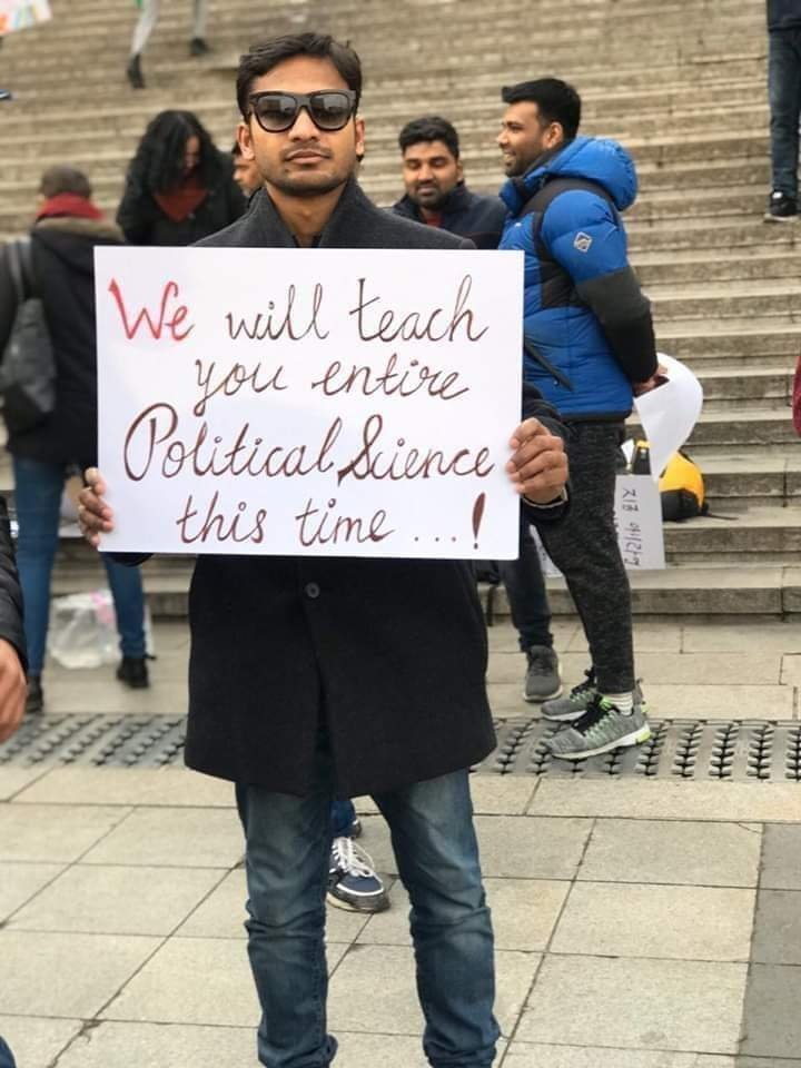 RKRadhakrishn's tweet photo. That's the spirit. Bring on the repression, rulers!!!
#JNUattack #SOSJNU https://t.co/phuWj3FcOJ