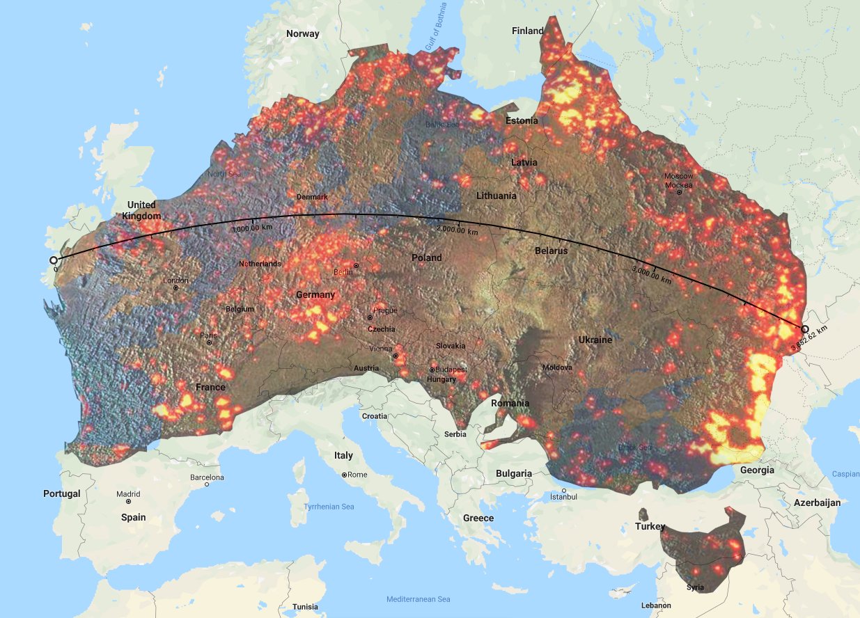 Science Connecting On Twitter Burning Australia A Overlay Of The 3d Visualization Created By Anthony Hearsey On A Google Map Of Europe Australiafires Australiaonfire Australiaburning Australianfires Australiafire Australianwildfires Https