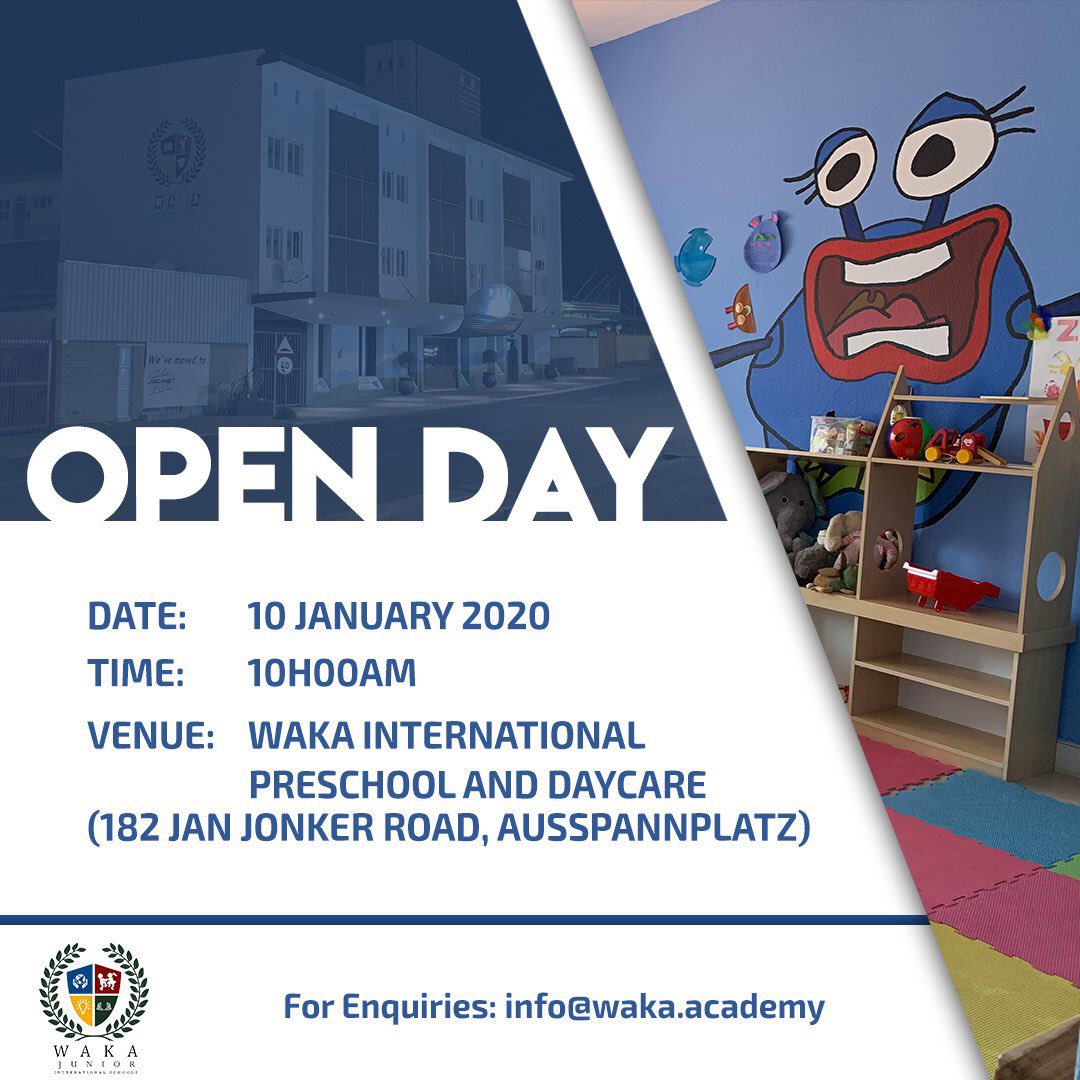 We will be hosting an Open Day on the 10th Jan 2020 for those parents and guardians that would like an opportunity to tour our school and engage our team. We are looking forward to host all of you, see you there... #wakaeducationalgroup #Preschool #Daycare #School